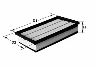 MA1325 CLEAN FILTER Воздушный фильтр