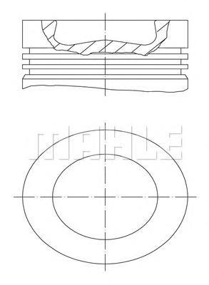 0385600 MAHLE Поршень