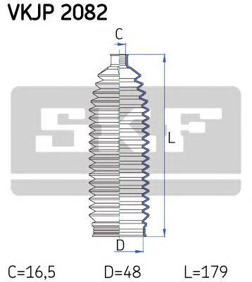 VKJP2082 SKF Комплект пылника, рулевое управление