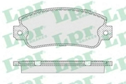 05P007 LPR/AP Комплект тормозных колодок, дисковый тормоз