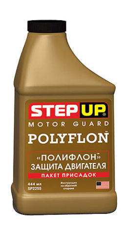 Комплекс присадок для двигателя "STEP UP" (444 мл) (полифлон) STEPUP SP2255