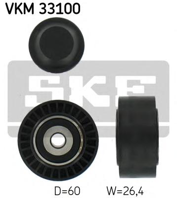 VKM33100 SKF Ролик обводной поликлинового ремня