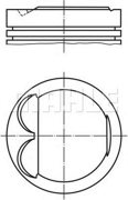 6077702 MAHLE/KNECHT Поршень