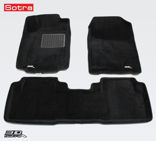ST7400525 SOTRA Коврики салона Liner 3D Lux текстильные Honda Civic седан (2012-2016) с бортиком