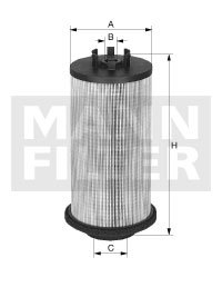 PU10021Z MANN Топливный фильтр