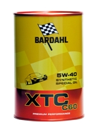334040 BARDAHL Масло моторное XTC C60 5W-40 синтетическое 1 л
