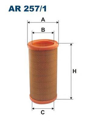 AR2571 FILTRON Фильтр воздушный Filtron