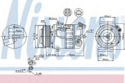 89394 NISSENS Компрессор