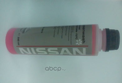 KS92099910 NISSAN Жидкость зимняя концентрат -72°c, 250мл