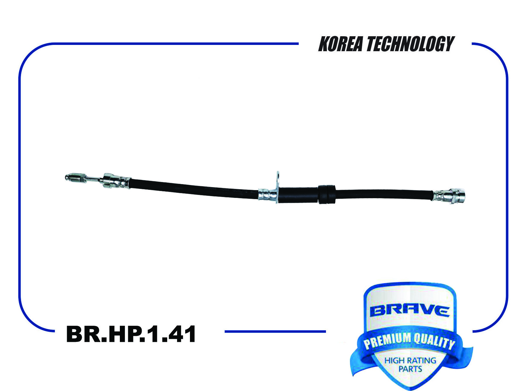 BRHP141 BRAVE Шланг тормозной передний 1682557 BR.HP.1.41 Focus III