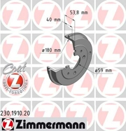 230191020 ZIMMERMANN Тормозной барабан