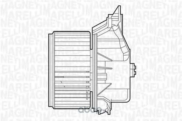 MTE529AX MAGNETI MARELLI Вентилятор кабины