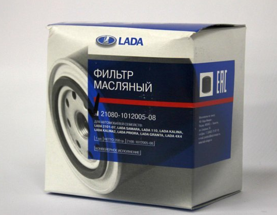 21080101200508 LADA Фильтр очистки масла