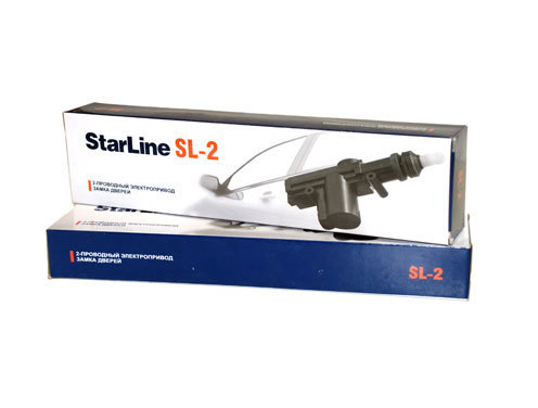 Замок центральый 2 провода STARLINE SL2 Замок центральый 2 провода STARLINE SL2