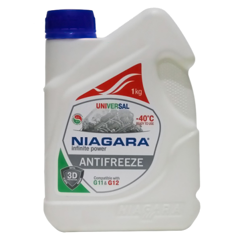 Жидкость охлаждающая антифриз ниагара (универсальн NIAGARA 001001005006
