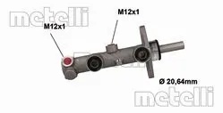 051123 METELLI Главный тормозной цилиндр