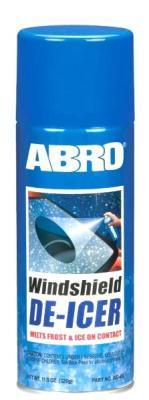 WD400 ABRO средство для быстрого и безопасного удаления льда, снега и наледи с поверхностей, оттаивания щеток стеклоочистителя, размораживания личинок дверных за