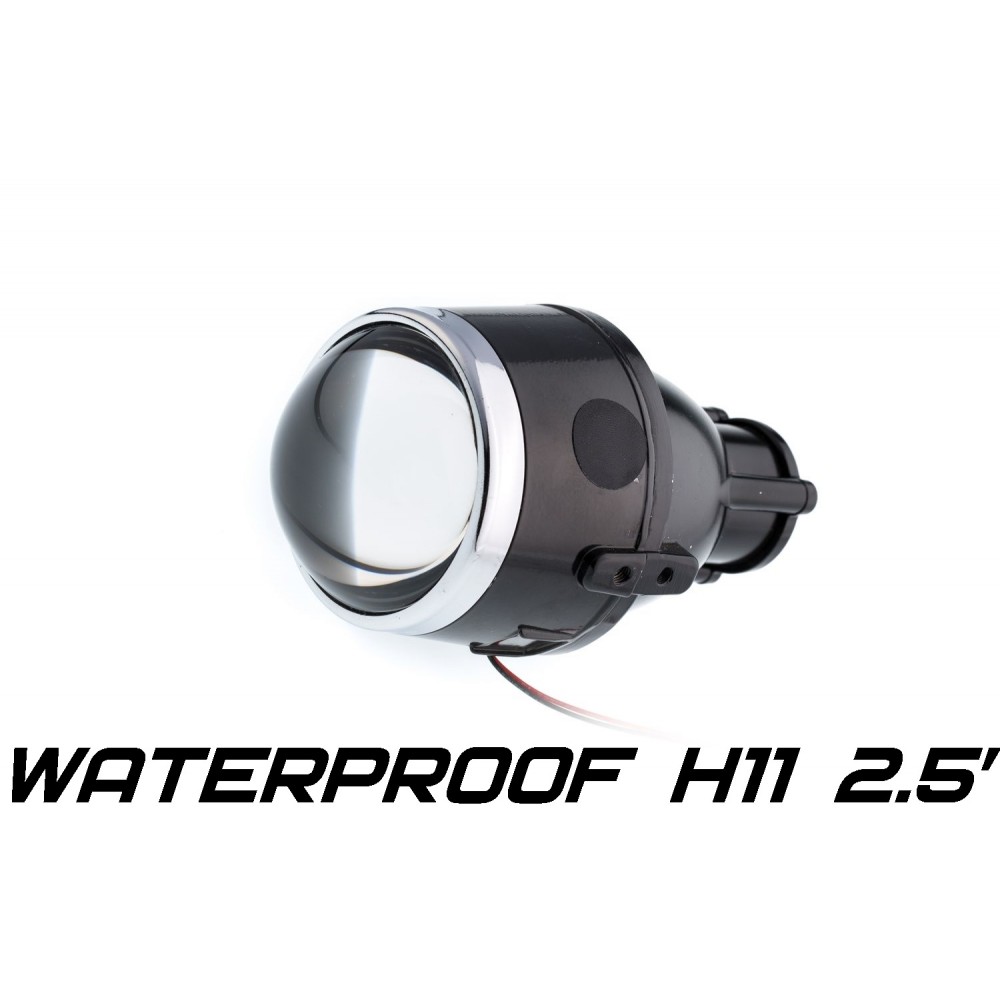 Би-модуль Optimа Waterproof Lens 2.5 H11, модуль для противотуманных фар под лампу H11 2.5 дюйма OPTIMA LENSIP6525