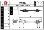 T49287 EAI GROUP Приводной вал