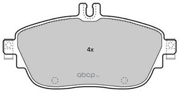 Колодки тормозные передние FREMAX FBP1880