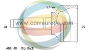 12011972 ODM-MULTIPARTS Шарнирный комплект, приводной вал