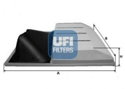 Фильтр воздушный Iveco Daily 3  2012-3.0 UFI 3063000