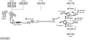 SYS10401 BOSAL Система выпуска ОГ