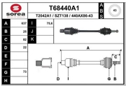 T68440A1 EAI GROUP Приводной вал