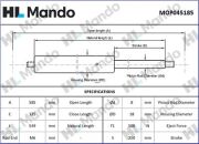 MOP045185 MANDO Амортизатор багажника