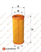 E147064 EUROREPAR Фильтр воздушный VAG A2/LUPO 1.2D-1.9D -05