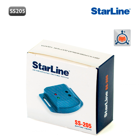 Датчик удара STAR LINE SS-205, 2-х зонный STARLINE SS205 Датчик удара STAR LINE SS-205, 2-х зонный STARLINE SS205