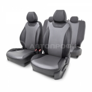 SPG3SV104060GBKDGY AUTOPROFI Чехлы на сиденье KIA Sportage-3, 2010-2016 г.в, экокожа + перфорация, деление спинки 40-60, поролон 5мм, 14 предметов ЧЕХЛЫ НА СИДЕНЬЕ KIA SPORTAGE-3, 2010-2016 Г.В, ЭКОКОЖА + ПЕРФОРАЦИЯ, SPG3SV104060GBKDGY