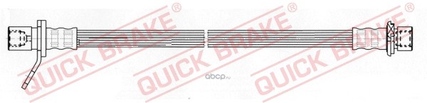 27092 OJD (QUICK BRAKE) Тормозной шланг