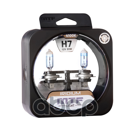 Лампа H7 4100K 12V 55W MTF LIGHT HRD1207