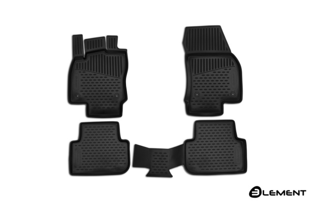 ELEMENT5154210K NOVLINE Коврики в салон VOLKSWAGEN Tiguan, 2017-, 4 шт. (полиуретан)