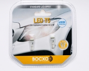 Лампа светодиодная LED 89901 0.1W 12V 10Lm W2x4.6d Standart (бл. 2шт.) BOCXOD 89901