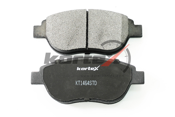 KT1464STD KORTEX Колодки торм. CITROEN C3 02-/C4 06-/PEUGEOT 1007 07-/207 07-/307 00-/4008 12- перед. к-т