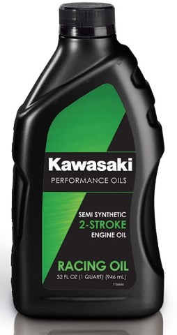 Масло моторное полусинтетическое "Semi-Synthetic 2-Stroke Racing Oil", 946мл KAWASAKI K61021208