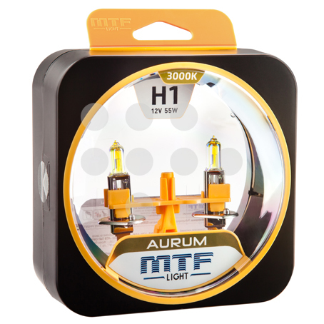 Лампочка H1 3000K 12V 55W MTF LIGHT HAU1201
