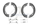 0235227 TRUCKTEC Комплект тормозных колодок, стояночная тормозная система