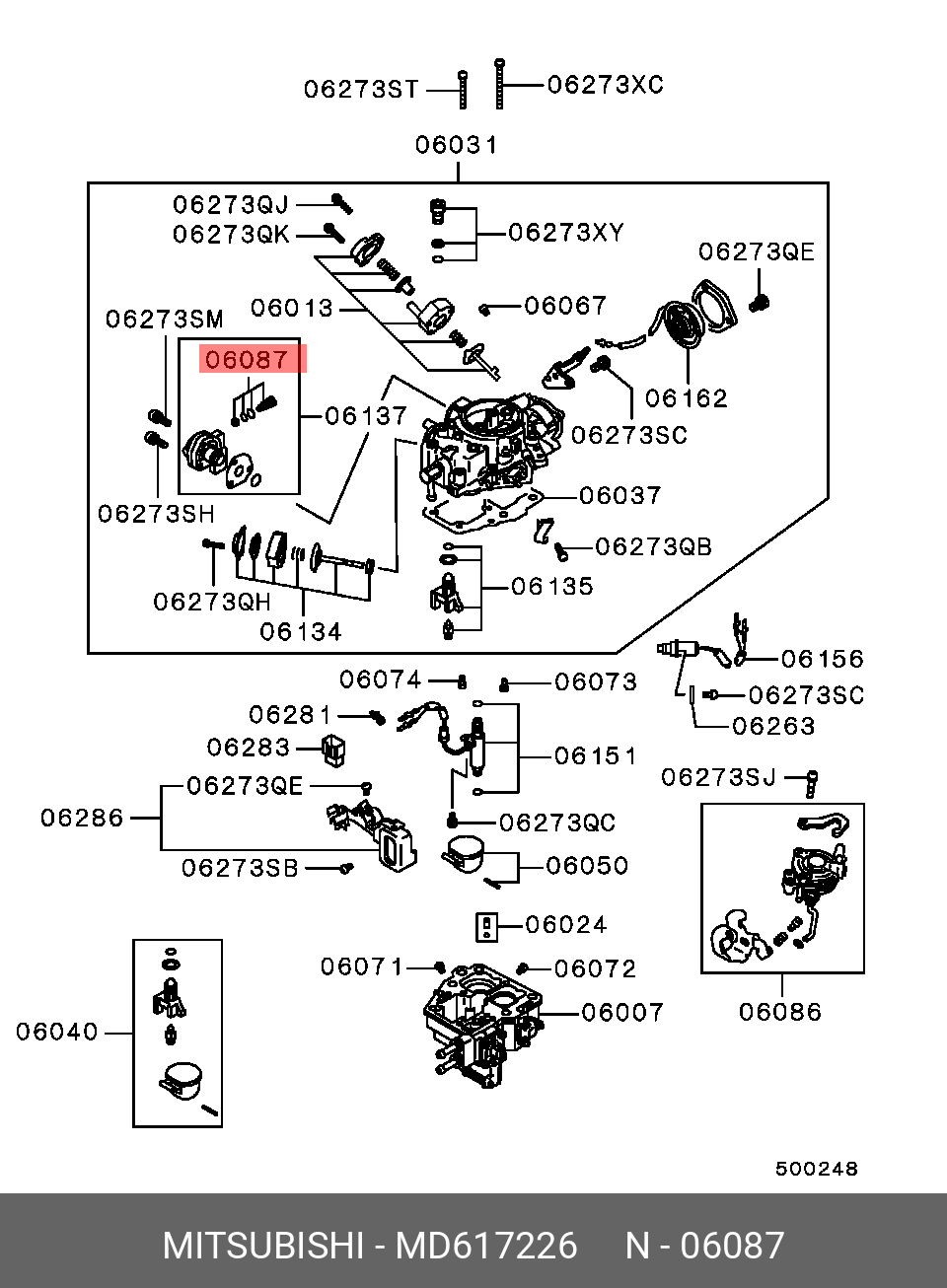 MD617226 MITSUBISHI 