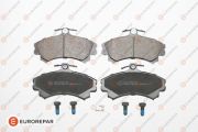 1623053580 EUROREPAR Колодки тормозные MITSUBISHI CARISMA 98>05/COLT 08>/VOLVO S40 пер.
