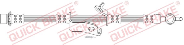 50728 OJD (QUICK BRAKE) Тормозной шланг