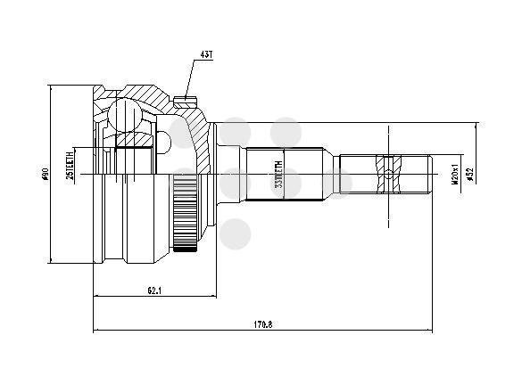 39101au415 шрус внутренний. Chery b11-xlb3ac2203030 аналоги. Шрус наружный 21x57x25 abs43. Ad011a45. Шрус asva внешний, арт.