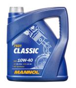 Масло моторное полусинтетика 10w-40 4 л. MANNOL MN75014