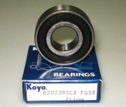Подшипник генератора 15x35x11 KOYO 62022RSC3