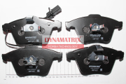 DBP1827 DYNAMATRIX-KOREA комплект колодок для дисковых тормозов