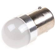 S08201274 SKYWAY Автолампа диод S25 (P21W) 9V-30V 4 SMD диода BA15s 1-конт Белая SKYWAY Противотуманные, стопы, задний ход, повороты