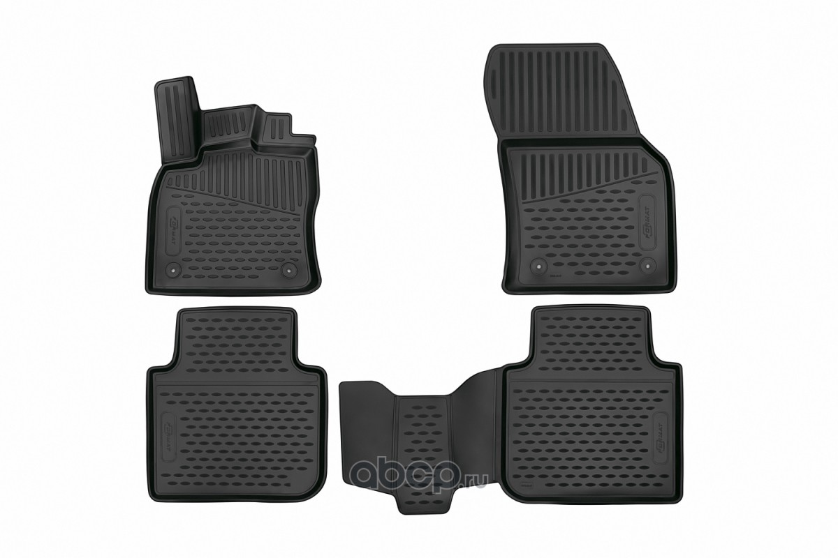 FORMATCARLD00001K AUTOFAMILY Коврики 3D в салон LADA Vesta, 2015-, 4 шт.