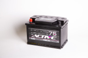 Батарея аккумуляторная 75А/ч  620А  12V прямая полярн.  стандартные клеммы. ACTIVEFROST AF753L